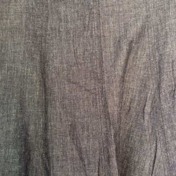 Zara denim fit and flare midi dress Size large - Picture 5 of 5